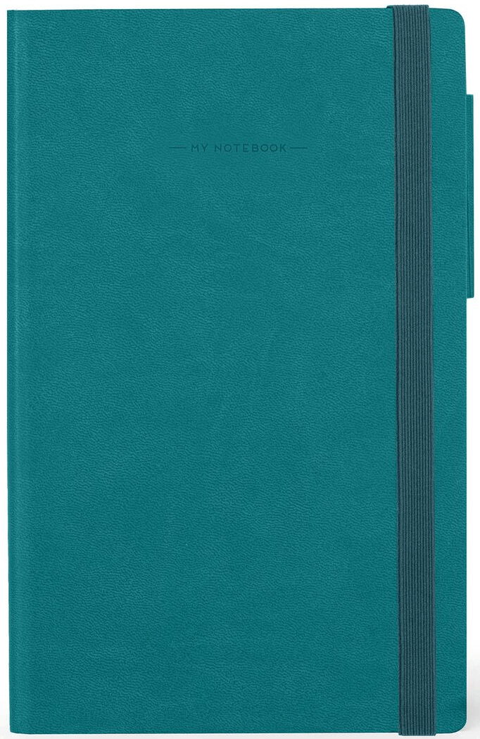 Carnet - My Notebook - Medium, Squared - Malachite Green | Legami - 6 | YEO