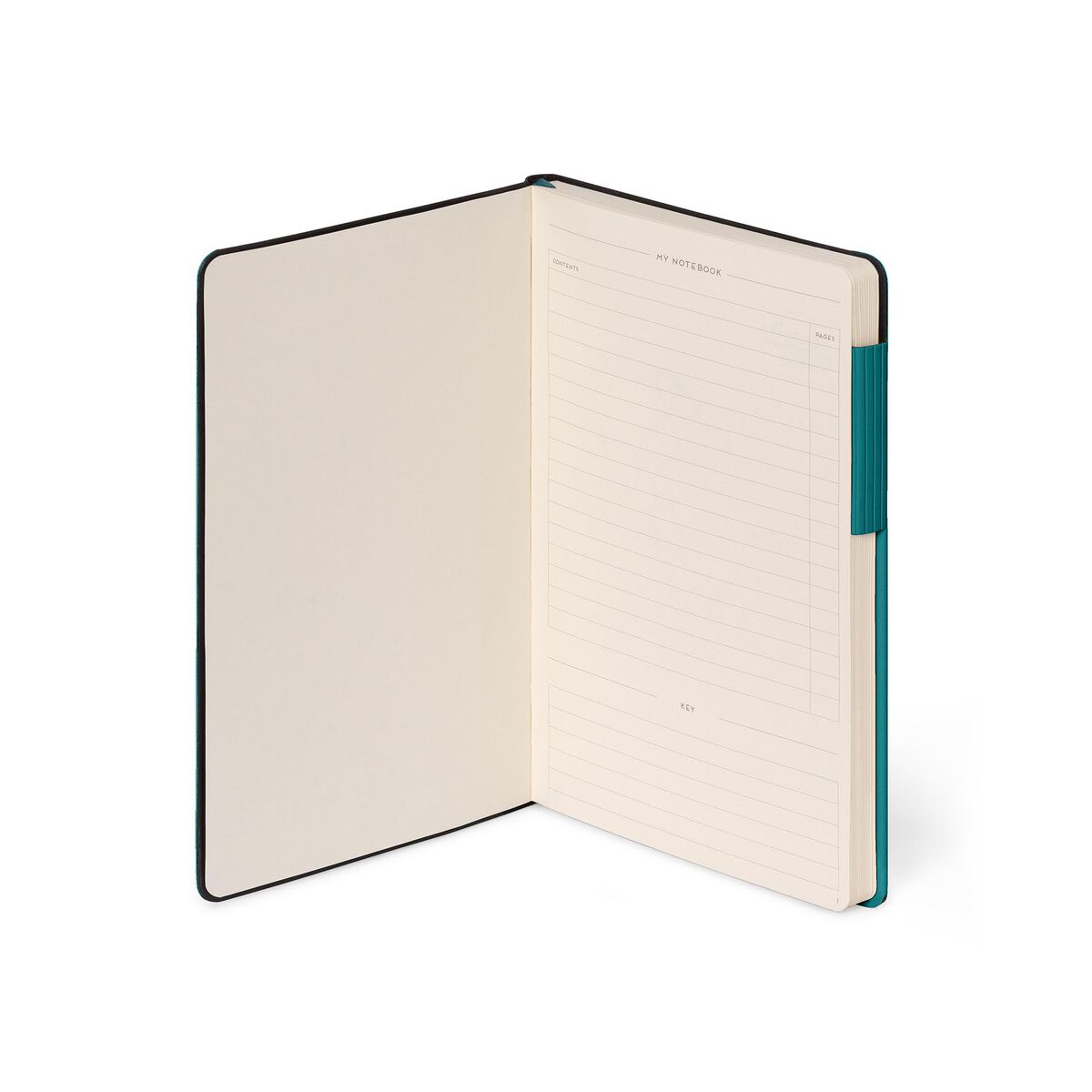 Carnet - My Notebook - Medium, Squared - Malachite Green | Legami