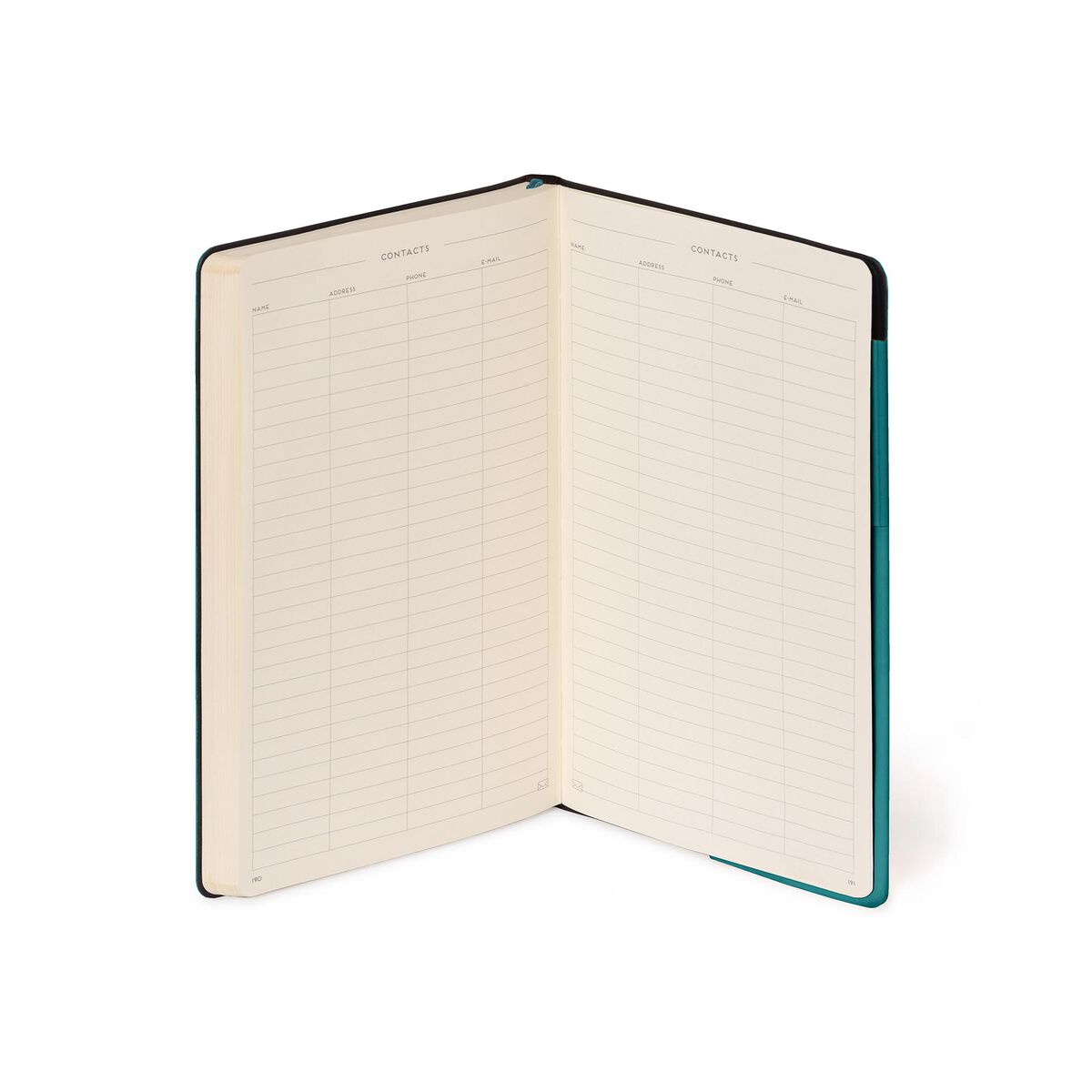 Carnet - My Notebook - Medium, Squared - Malachite Green | Legami - 4 | YEO