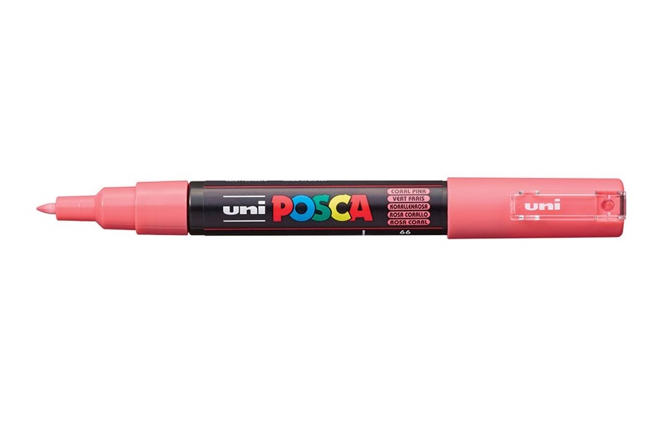 Marker - Posca PC-1M - Coral Pink | Uni