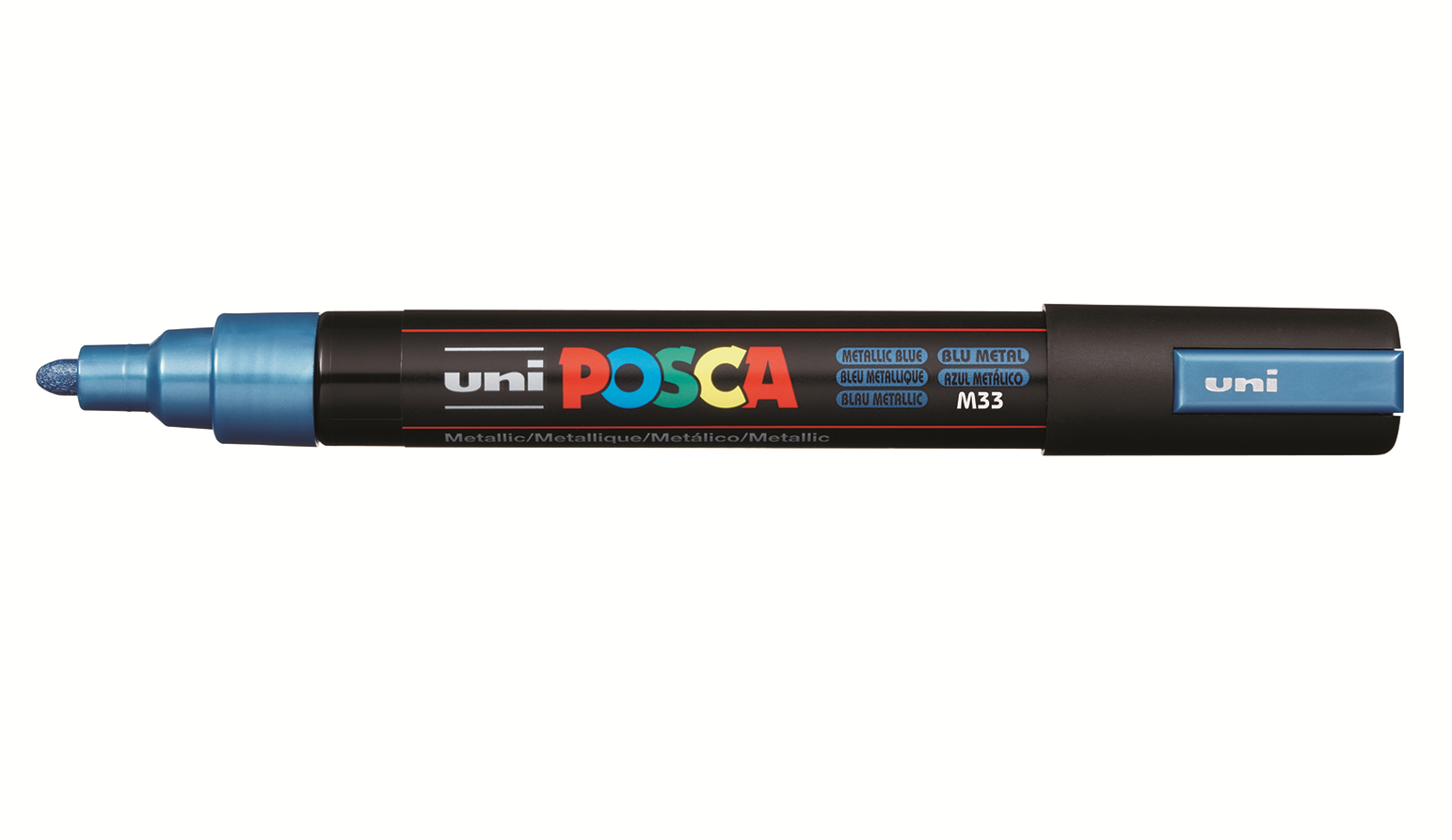 Marker - Posca PC-5M - Albastru Metalizat | Uni