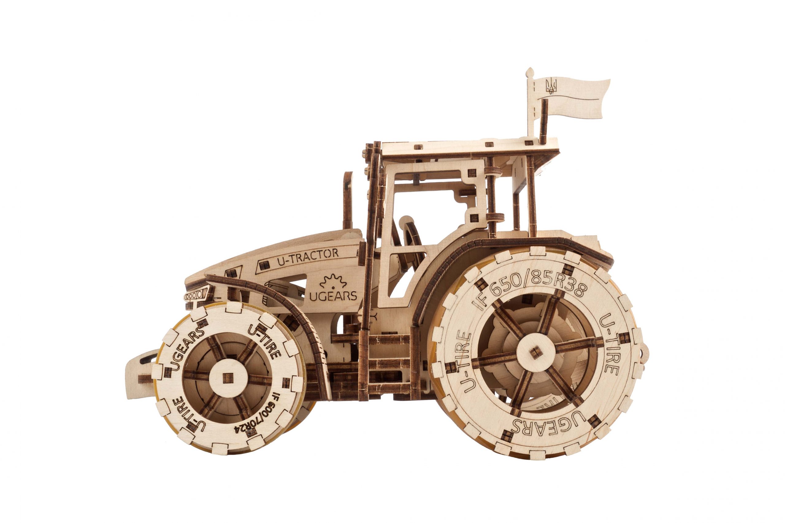 Puzzle mecanic - The Tractor Wins | Ugears