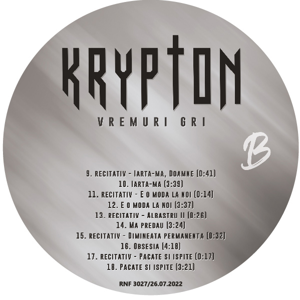 Vremuri gri – Vinyl | Krypton carturesti.ro poza noua
