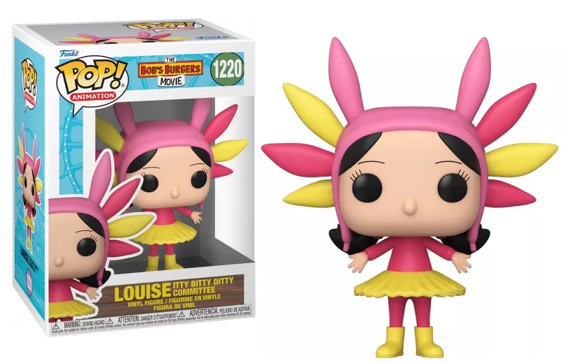 Figurina - The Bobs Burgers Movies - Louise Itty Bitty Ditty Committee | Funko