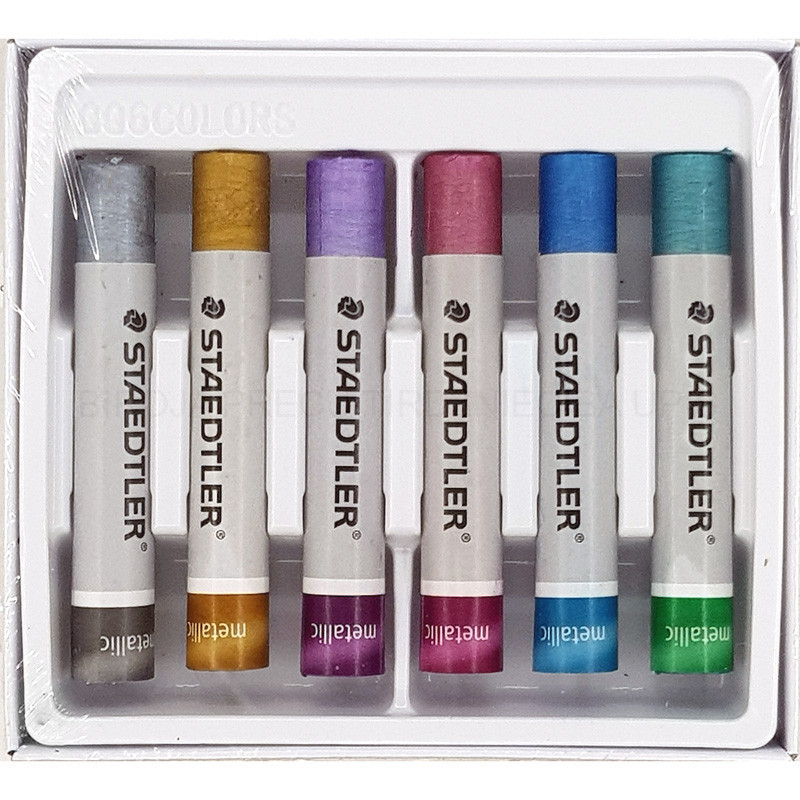 Set 6 creioane colorate pe baza de ulei - Oil pastels | Staedtler