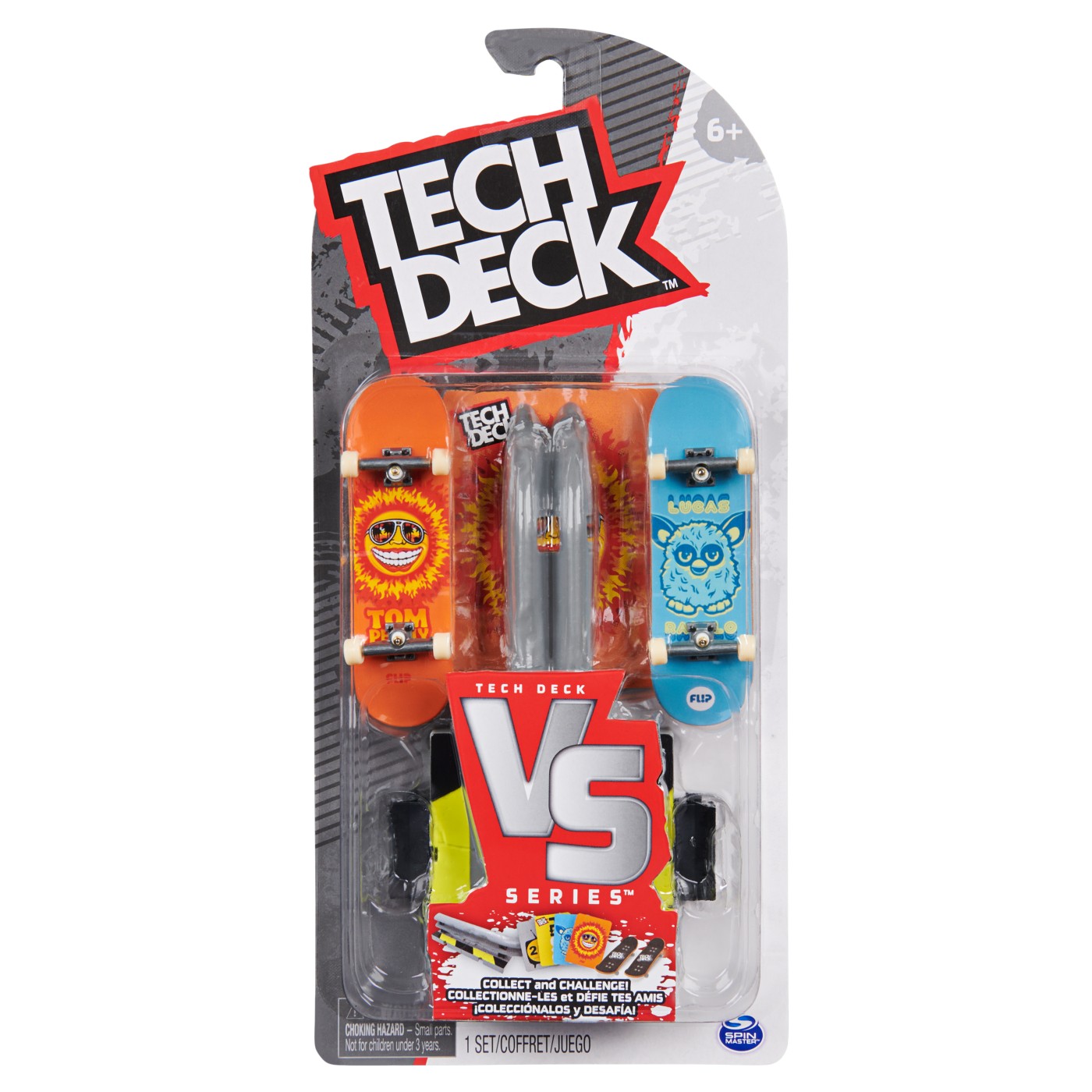 Jucarie interactiva Tech Deck - Fingerboard Lucas cu obstacol | Spin Master - 4 | YEO