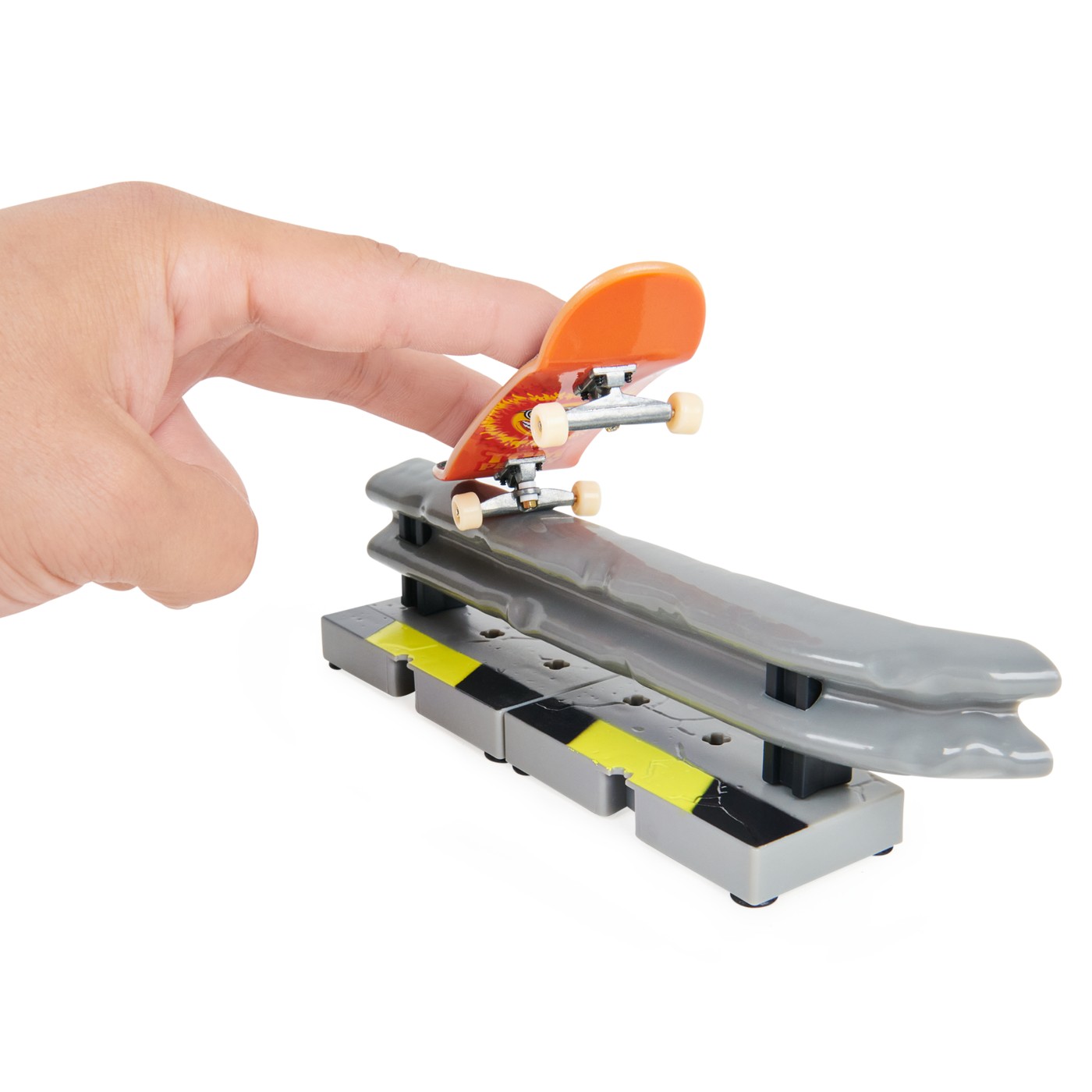 Jucarie interactiva Tech Deck - Fingerboard Lucas cu obstacol | Spin Master - 1 | YEO