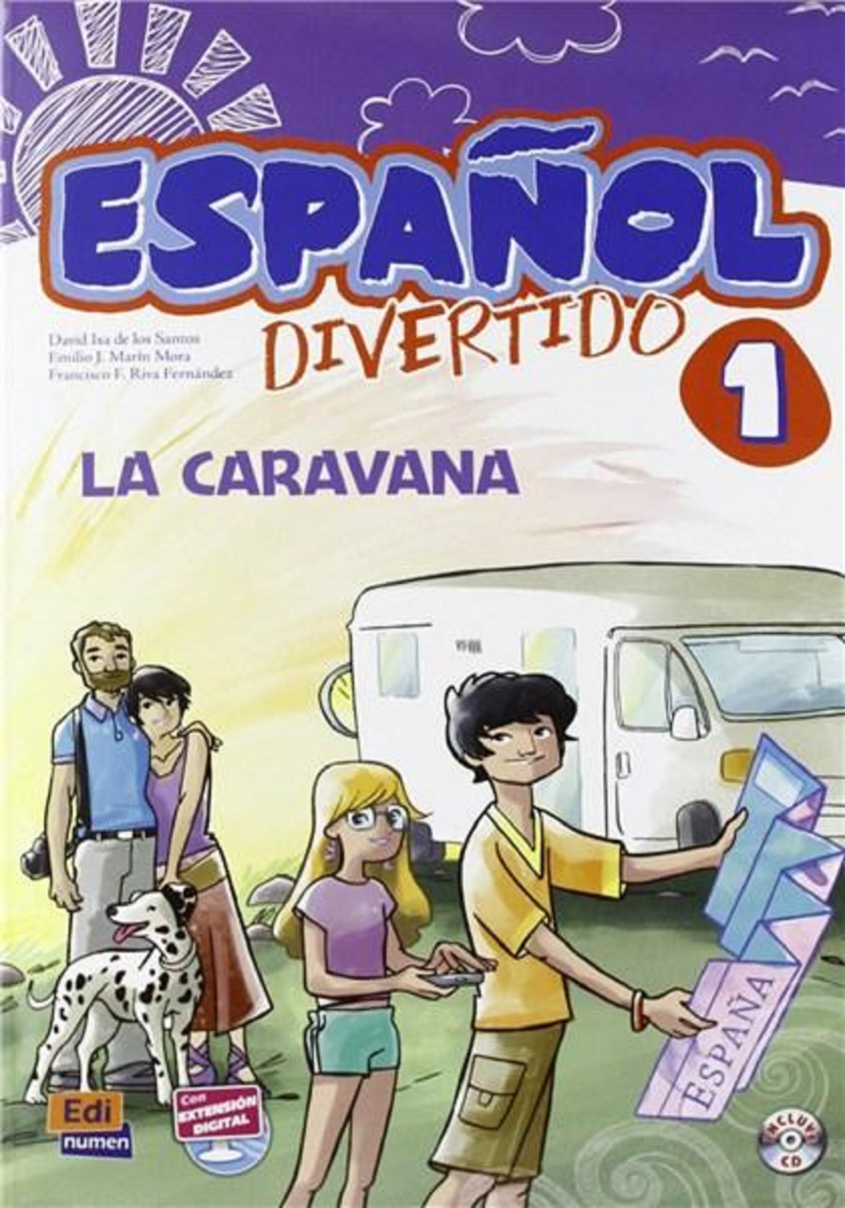 Espanol Divertido A1. La Caravana + CD | David Isa de los Santos, Emilio J. Marin Mora, Francisco F. Riva Fernandez - 1 | YEO