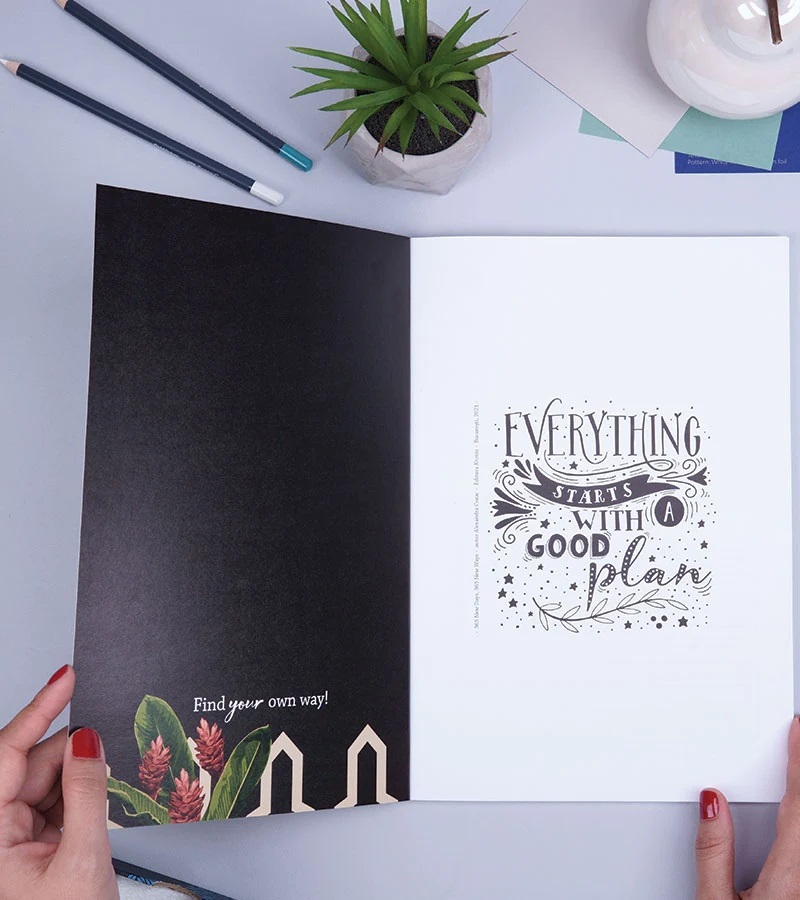 Planner A4 anual 365 Days - Cactus Ways | WonderStore