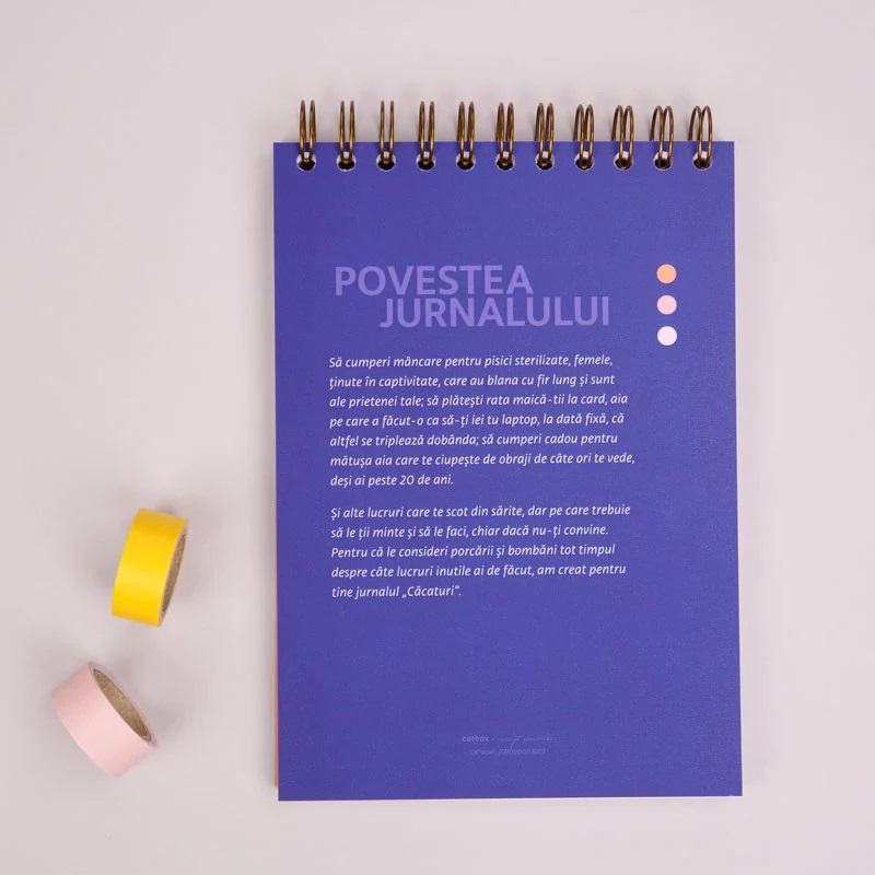 Notebook cadou amuzant pentru prieteni - Jurnal C******i | WonderStore - 3 | YEO