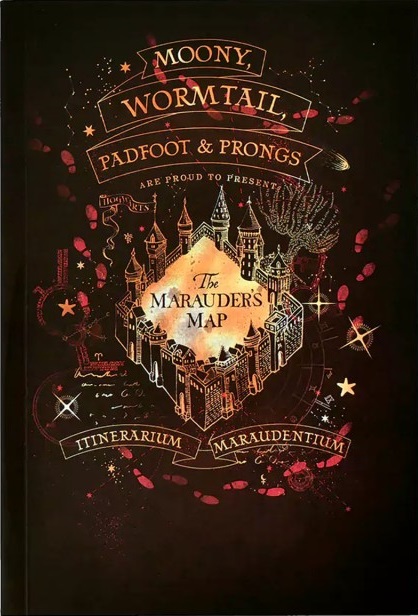 Carnet - Harry Potter - Marauder’s Map | Cinereplicas - 1 | YEO