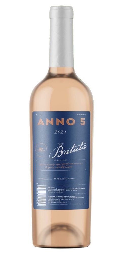 Vin rosu - Anno 5 - Batuta Cabernet Sauvignon, sec, 2021 | Licorna Winehouse