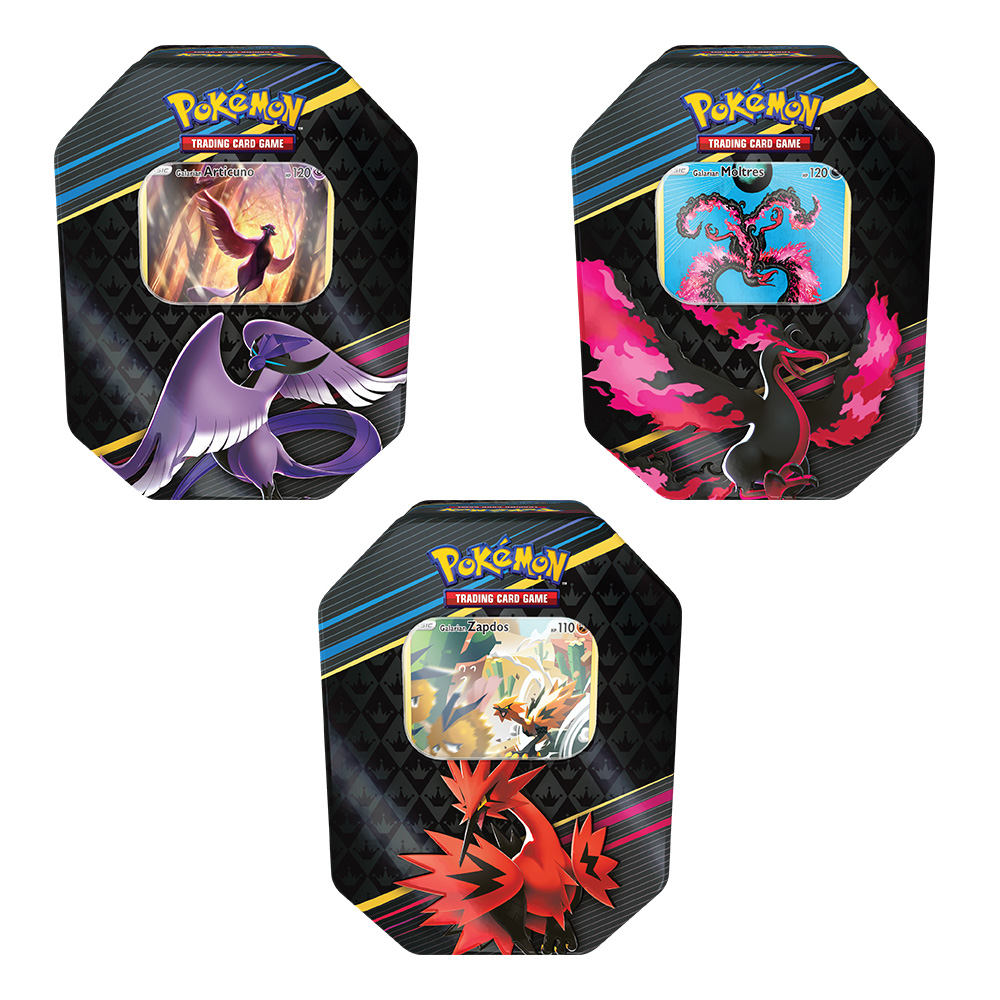 Joc de carti - Pokemon TCG: Sword & Shield 12.5 Crown Zenith Tin Box - mai multe modele | The Pokemon Company