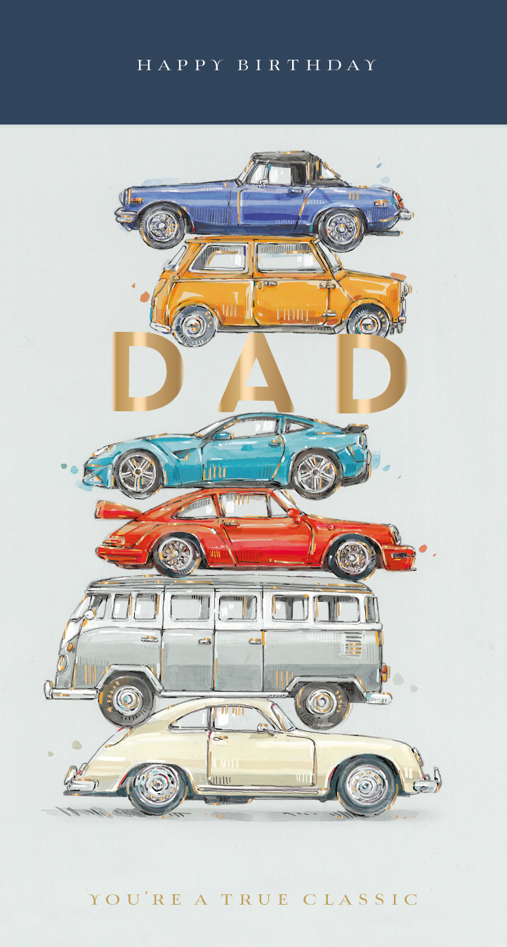 Felicitare - True Classic - Dad | Ling Design