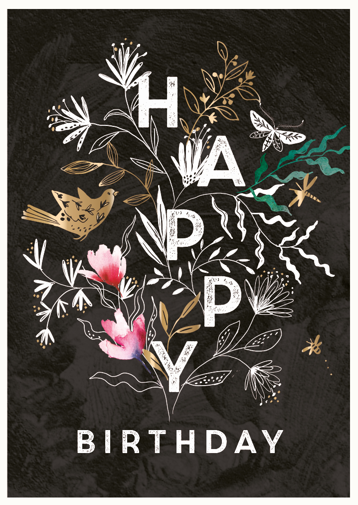 Felicitare - Birthday Blooms | Ling Design