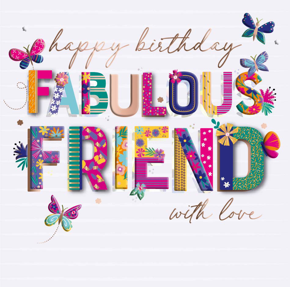 Felicitare - Fabulous Friend | Ling Design