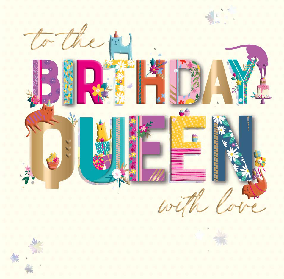 Felicitare - Birthday Queen | Ling Design