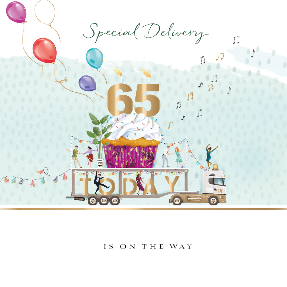 Felicitare - Birthday Celebration - 65 | Ling Design