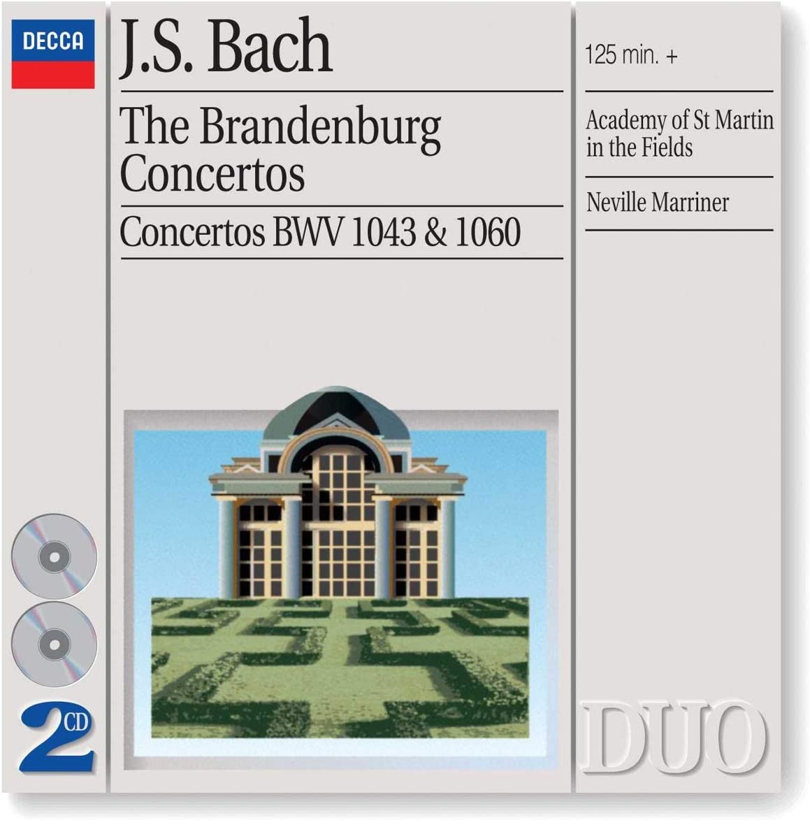 Bach: Brandenburg Concertos / Concertos BWV 1043 & 1060 | Academy Of St Martin In The Fields, Neville Marriner, Gidon Kremer, Heinz Holliger - 1 | YEO