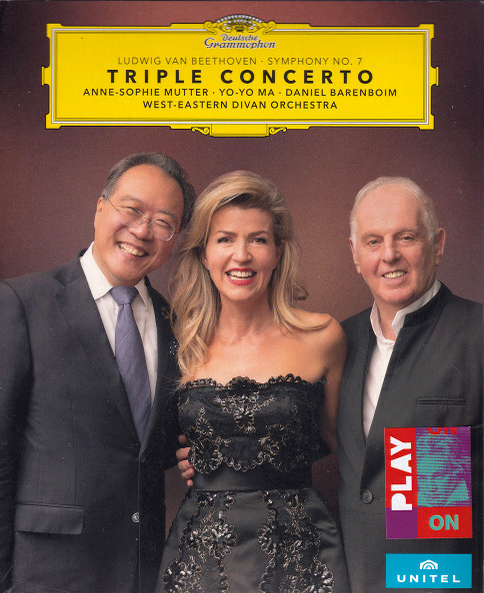 Beethoven: Symphony No. 7 / Triple Concerto (Blu-ray) | Anne-Sophie Mutter, Yo-Yo Ma, Daniel Barenboim, West-Eastern Divan Orchestra