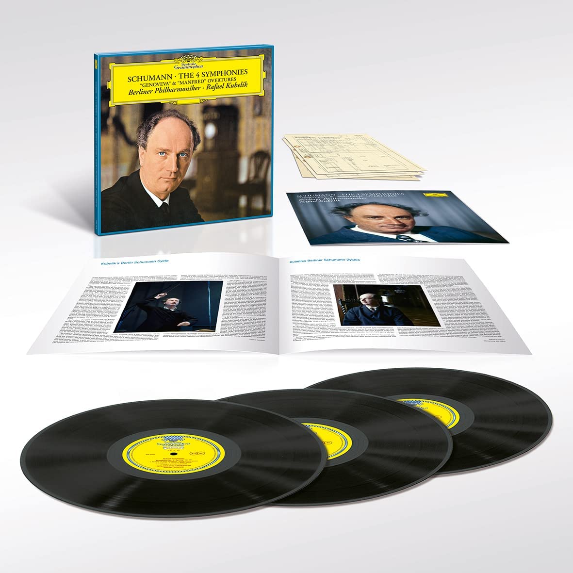 Schumann - The 4 Symphonies - Vinyl | Robert Schumann, Berliner Philharmoniker, Rafael Kubelik