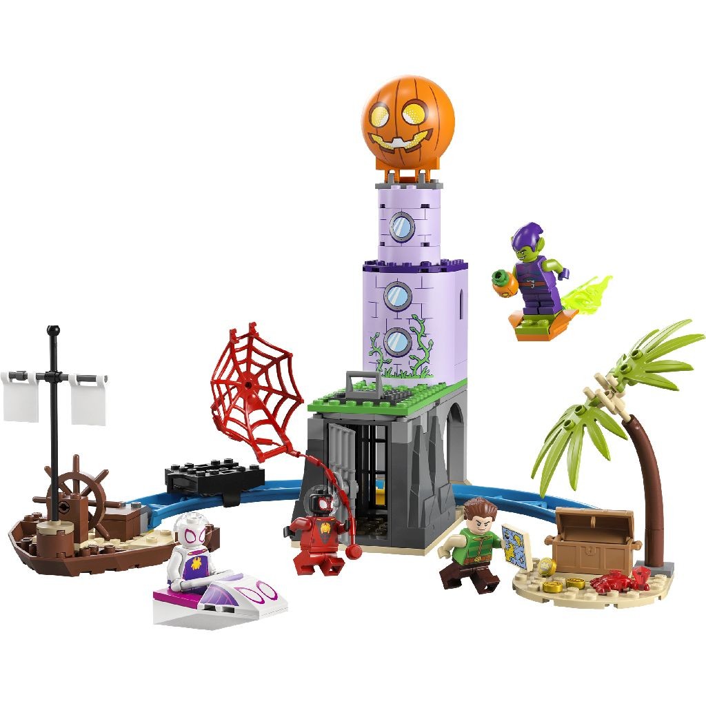 LEGO Marvel - Spidey and His Amazing Friends - Green Goblin\'s Lighthouse (10790) | LEGO