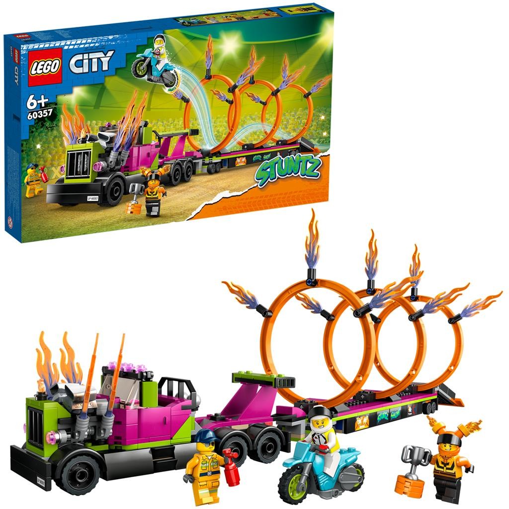 LEGO City - Stunt Truck and Ring of Fire Challenge (60357) | LEGO - 3 | YEO