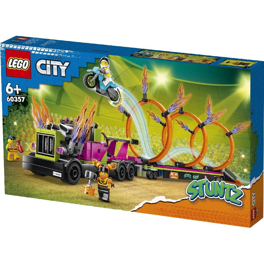 LEGO City - Stunt Truck and Ring of Fire Challenge (60357) | LEGO - 4 | YEO