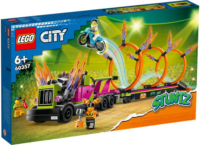 LEGO City - Stunt Truck and Ring of Fire Challenge (60357) | LEGO - 7 | YEO