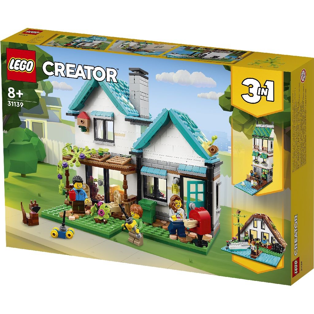 LEGO Creator - Cosy House (31139) | LEGO - 3 | YEO