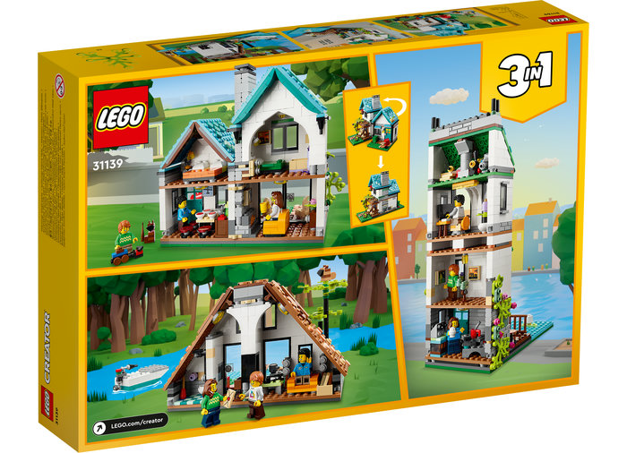 LEGO Creator - Cosy House (31139) | LEGO - 6 | YEO