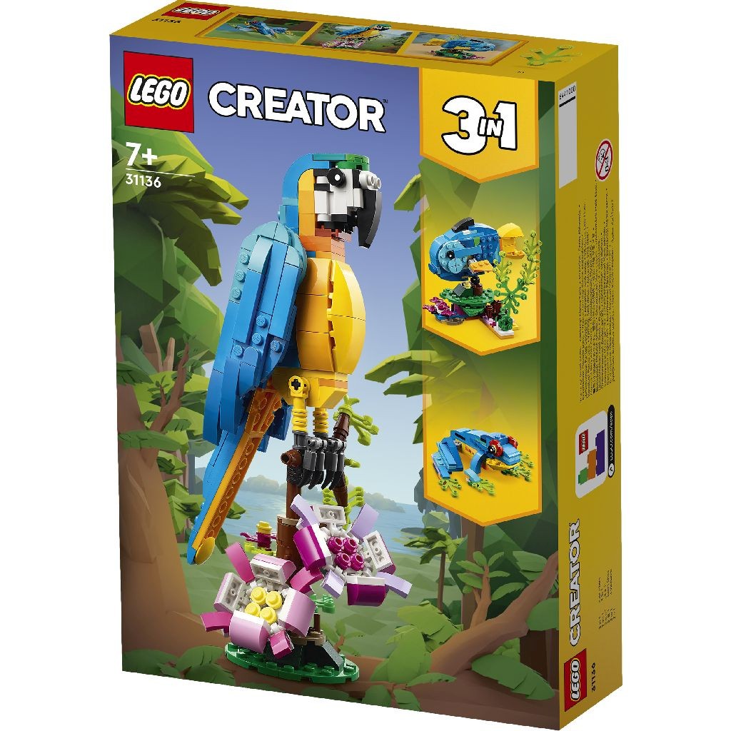 LEGO Creator - Exotic Parrot (31136) | LEGO - 3 | YEO