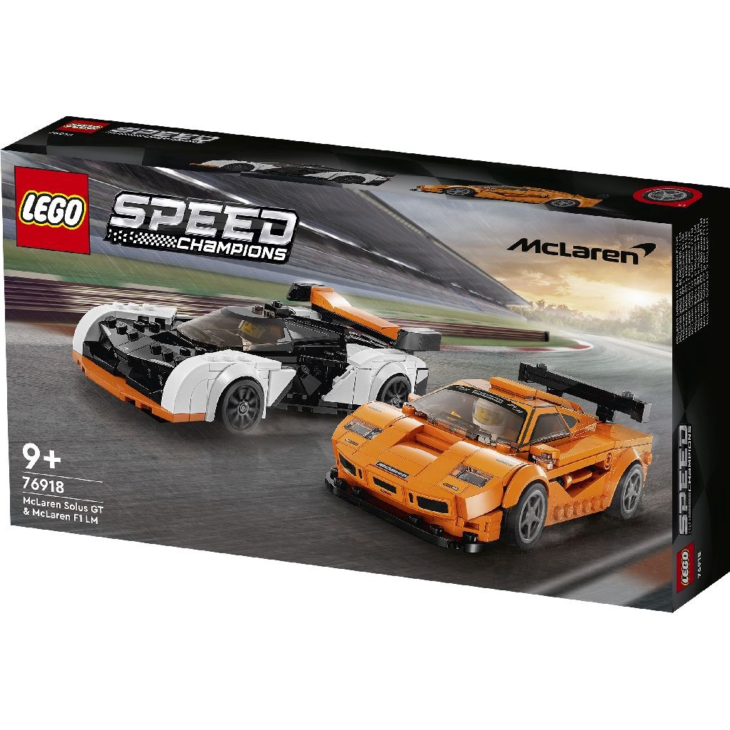 LEGO Speed Champions - McLaren Solus GT & McLaren F1 LM (76918) | LEGO - 3 | YEO