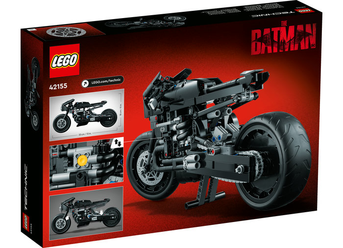 LEGO Technic - The Batman - Batcycle (42155) | LEGO - 6 | YEO