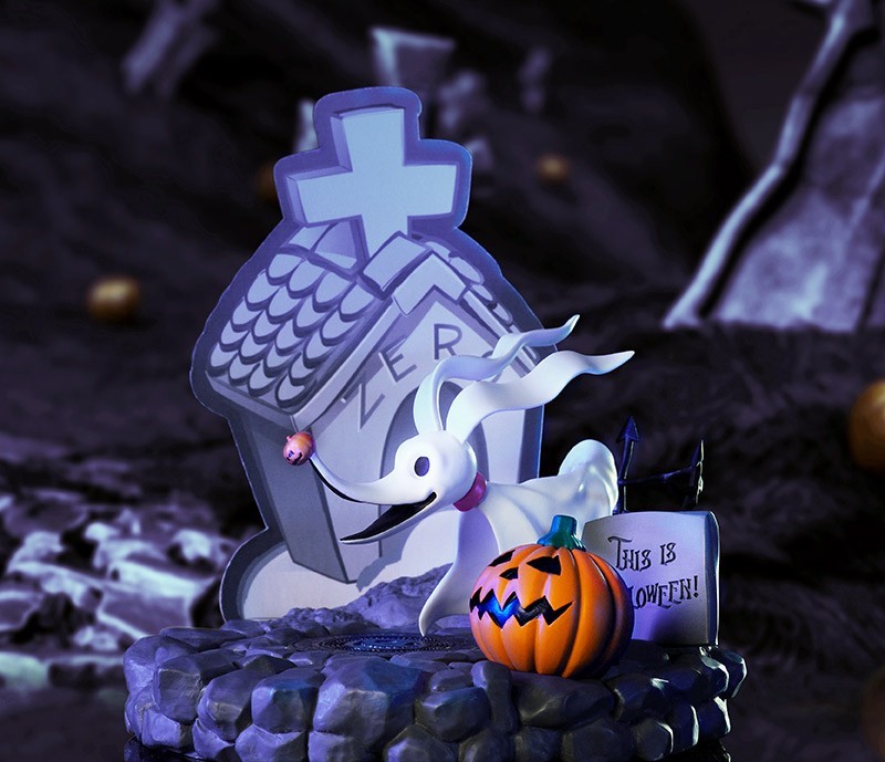 Figurina - The Nightmare Before Christmas - Zero | AbyStyle - 4 | YEO