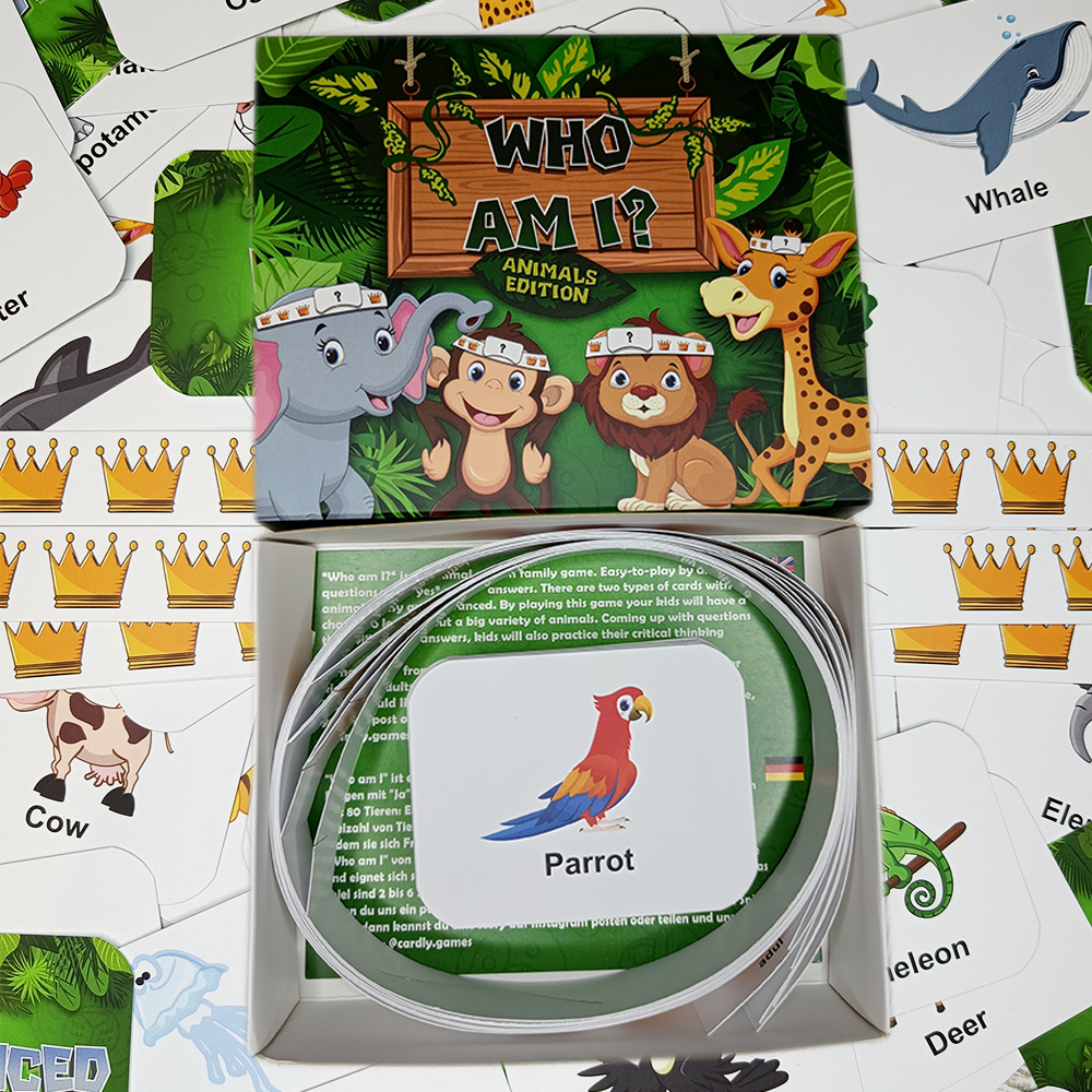 Joc Educativ - Who am I? | Cardly - 2 | YEO