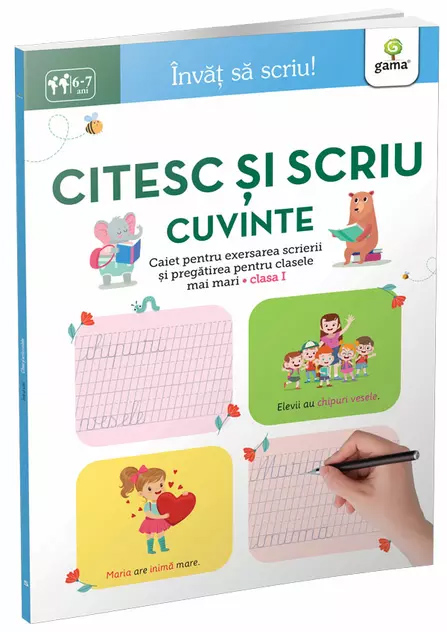 Invat sa scriu! Citesc si scriu cuvinte | - 2 | YEO