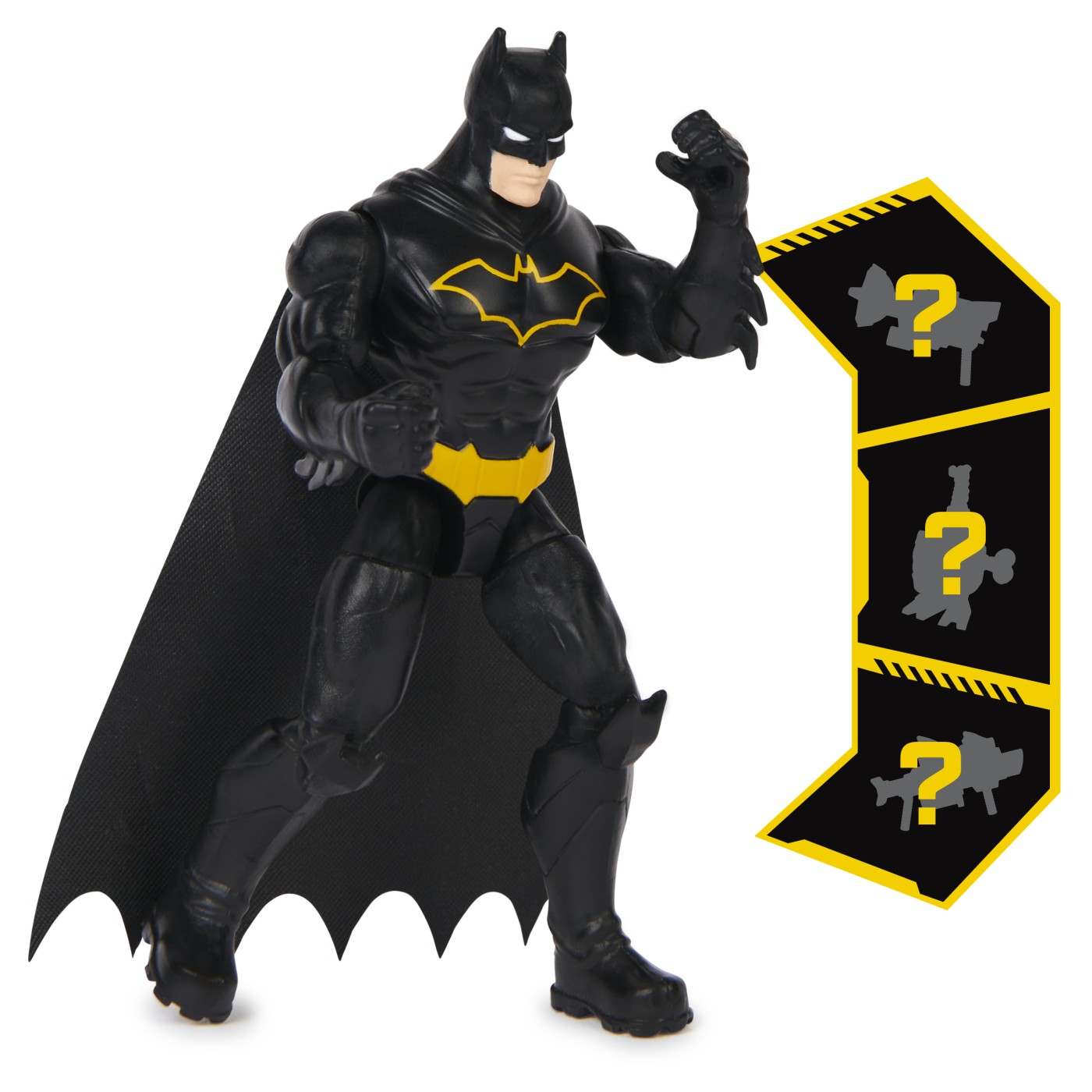 Figurina Batman articulata cu 3 accesorii surpriza - 10 cm | Spin Master - 3 | YEO