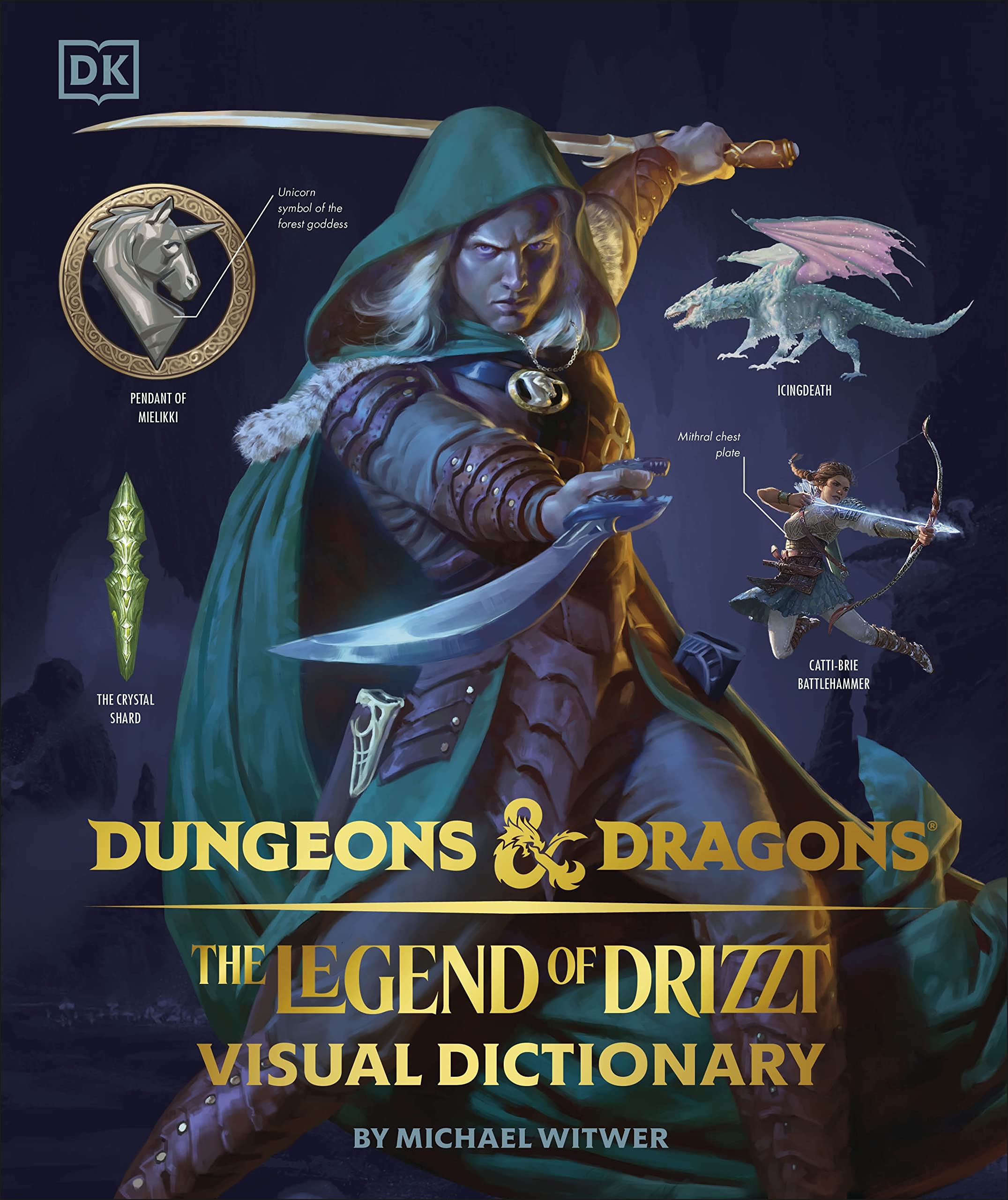 Dungeons & Dragons The Legend of Drizzt Visual Dictionary | Michael Witwer