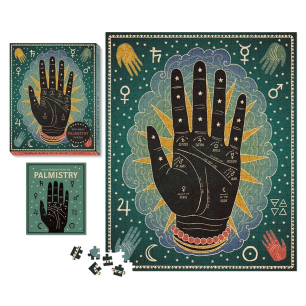 Puzzle 500 piese - Palmistry | Mikaila Adriance