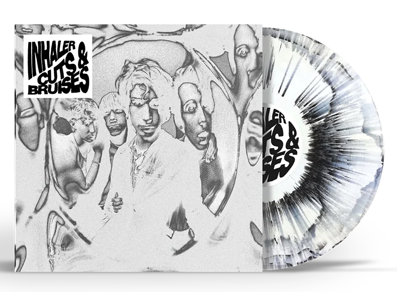 Cuts & Bruises (Black & White Splattered Vinyl) | Inhaler