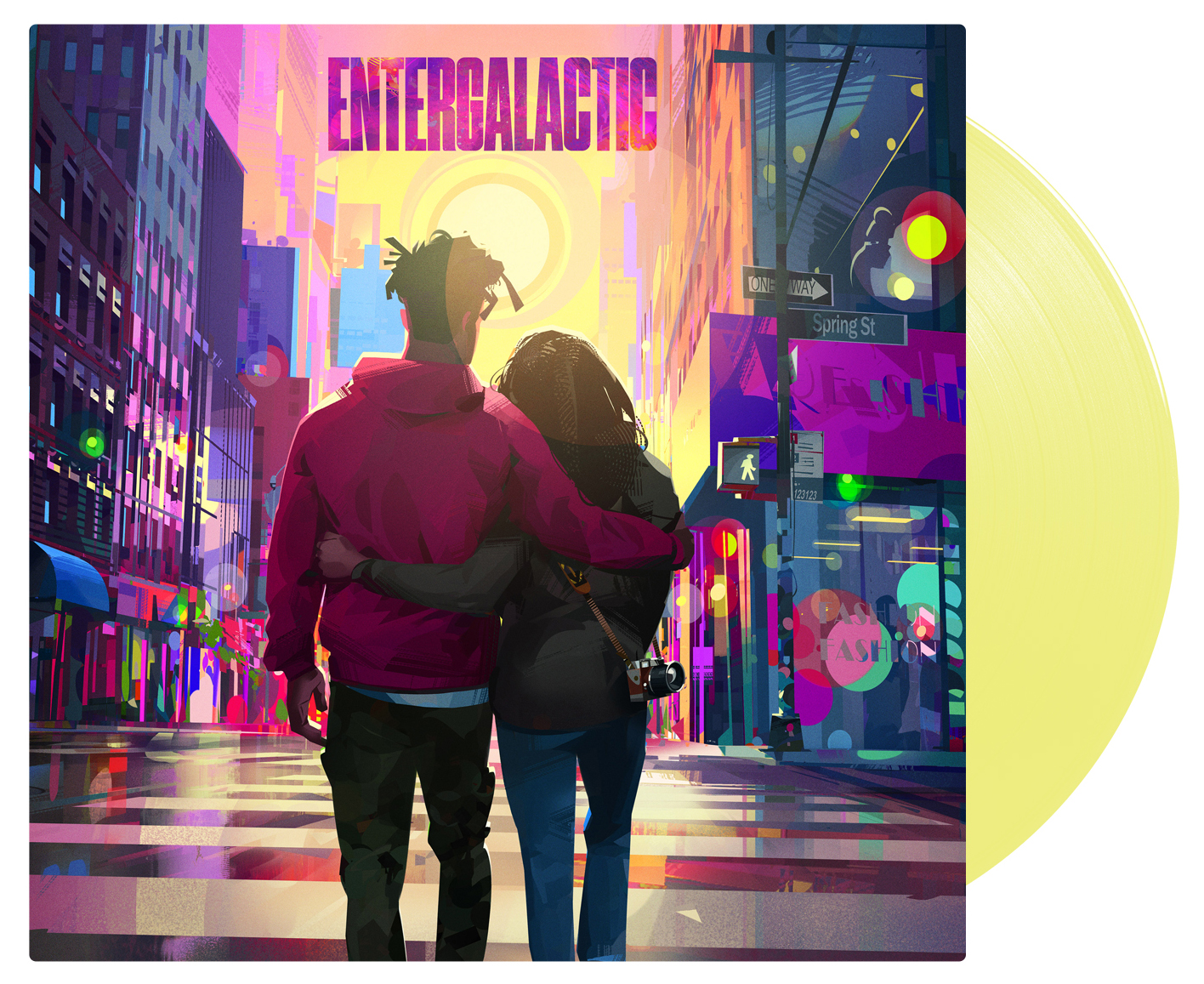 Entergalactic (Lemon Vinyl) | Kid Cudi