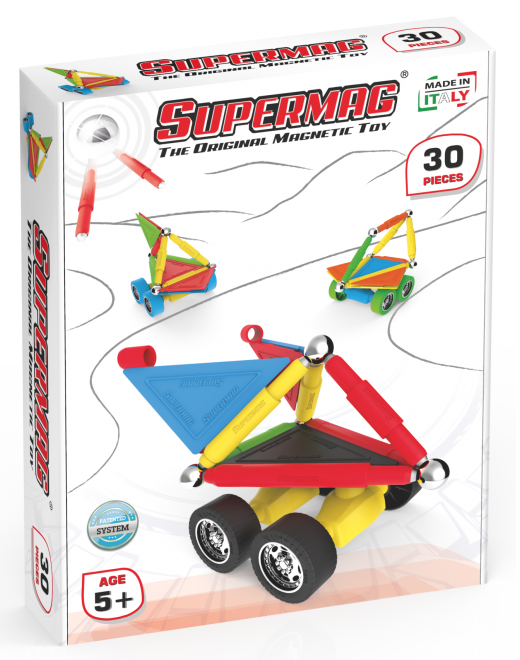 Set de constructie magnetic Projects - Masini | Supermag - 1 | YEO