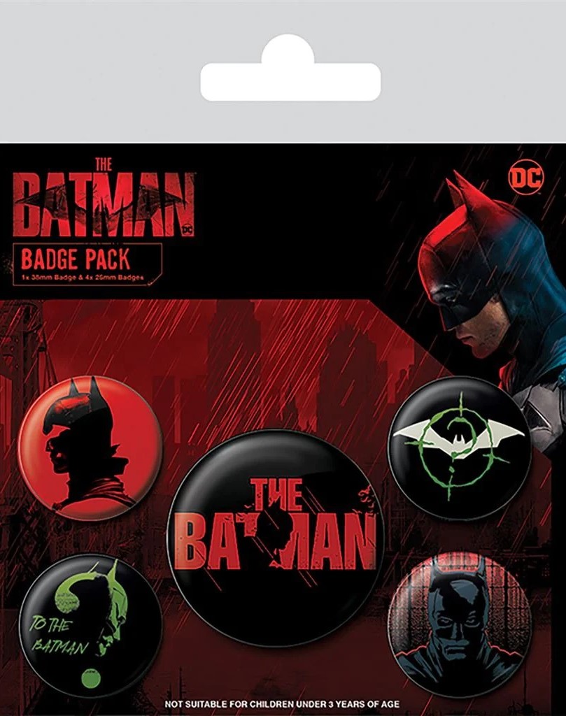 Set 5 insigne - The Batman | Pyramid International