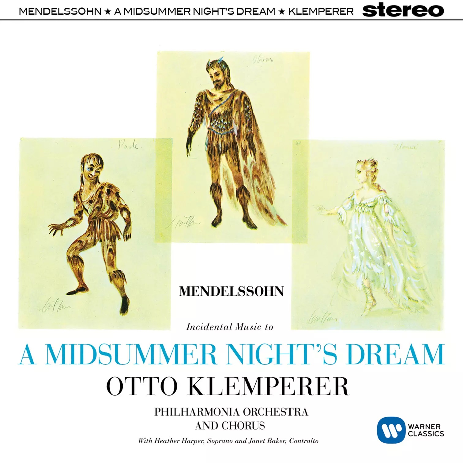 Mendelssohn: A Midsummer Night\'s Dream | Felix Mendelssohn-Bartholdy, Otto Klemperer
