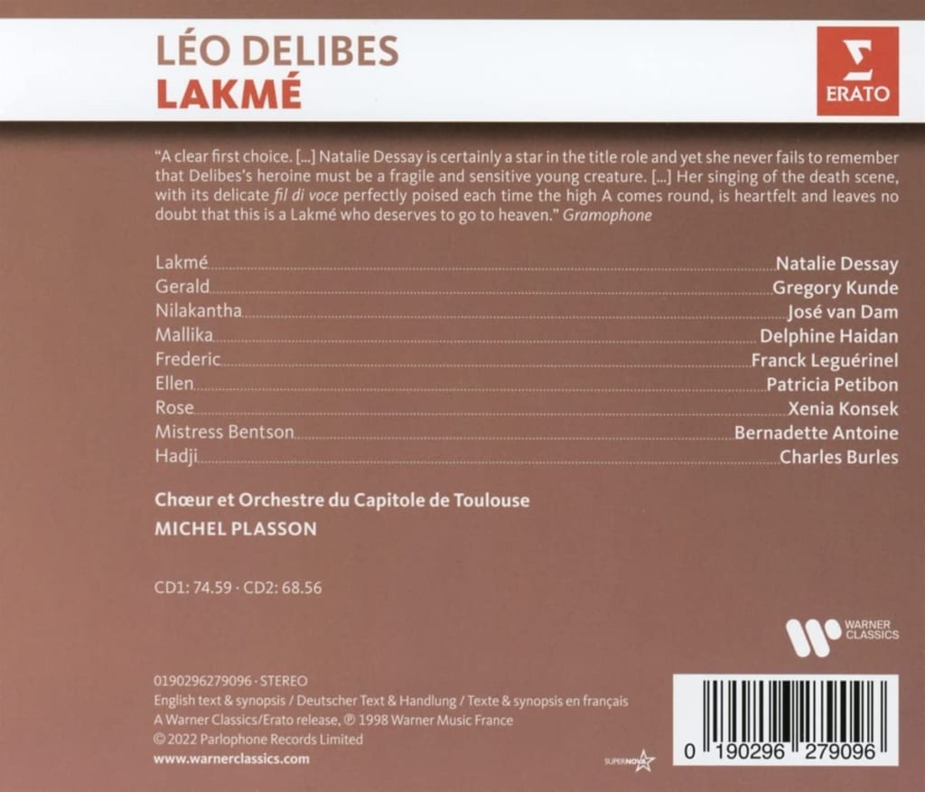 Delibes: Lakme | Leo Delibes, Natalie Dessay, Michel Plasson