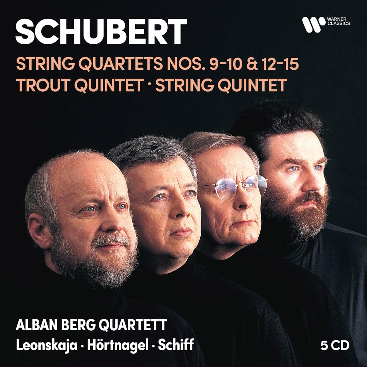 Schubert: String Quartets Nos. 9-10 & 12-15, Trout Quintet, String Quintet | Alban Berg Quartett - 1 | YEO