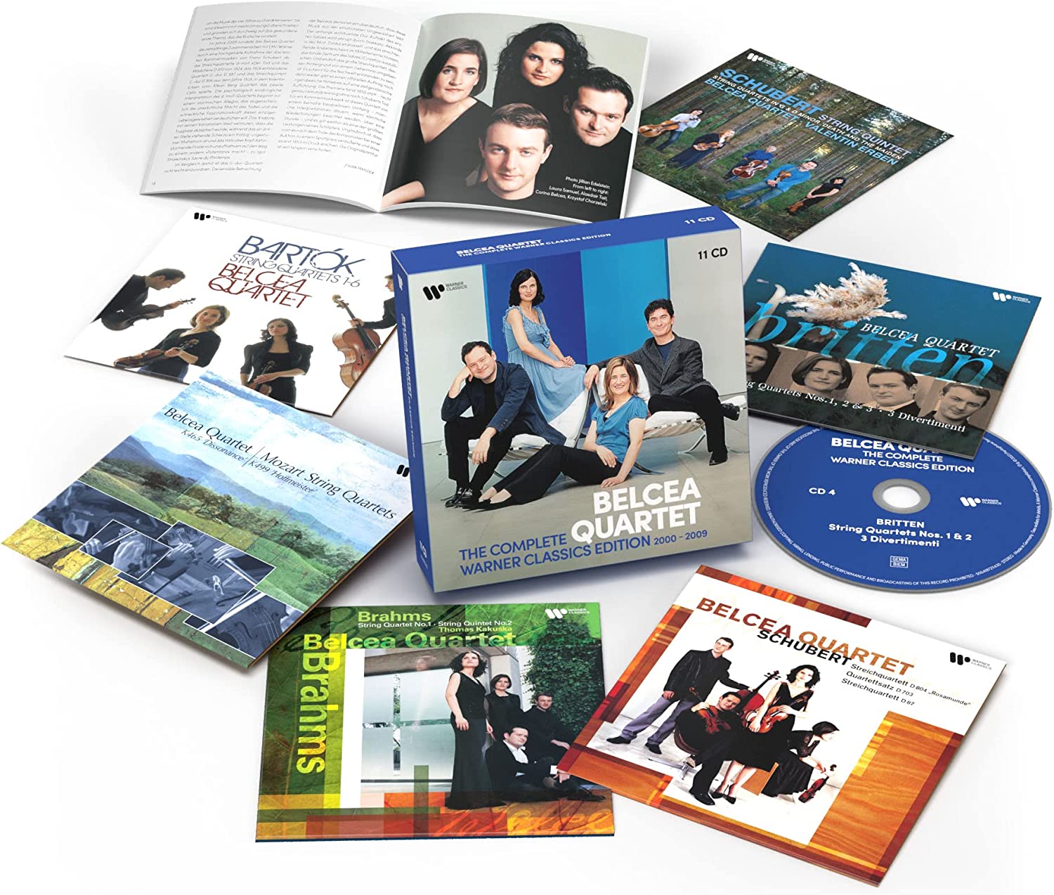 Belcea Quartet - The Complete Warner Classics Edition 2000-2009 (Box Set) | Belcea Quartet