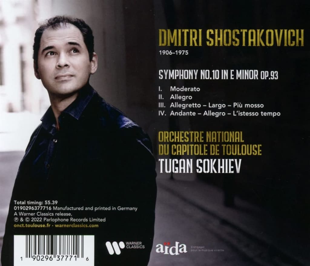 Shostakovich: Symphony No. 10 | Dmitri Shostakovich, Orchestre National du Capitole de Toulouse, Tugan Sokhiev