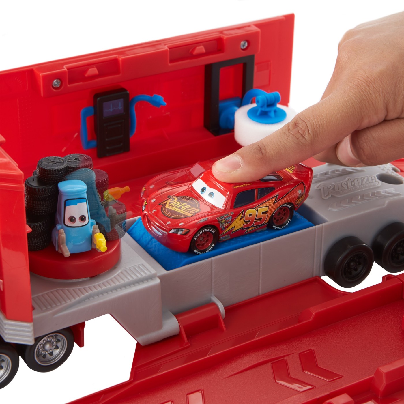 Set de joaca Cars - Service mobil | Mattel - 4 | YEO